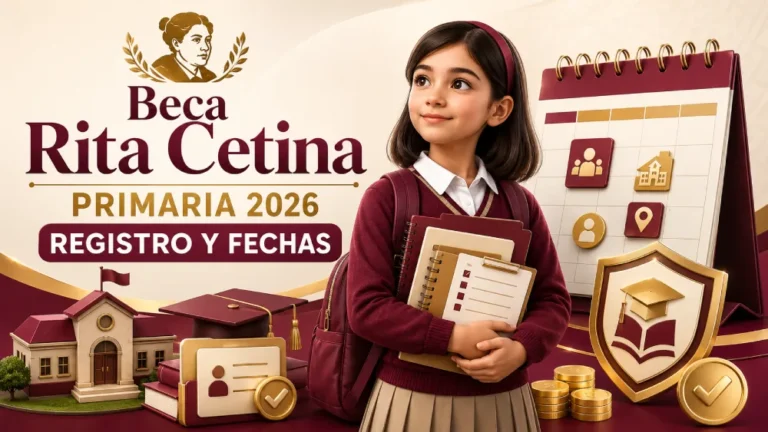 Buscador de Estatus Beca Rita Cetina 2026