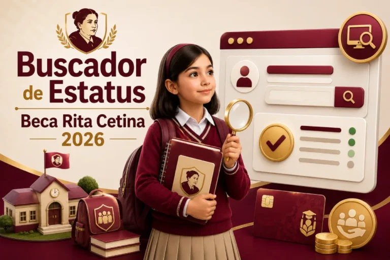 Buscador de Estatus Beca Rita Cetina 2026