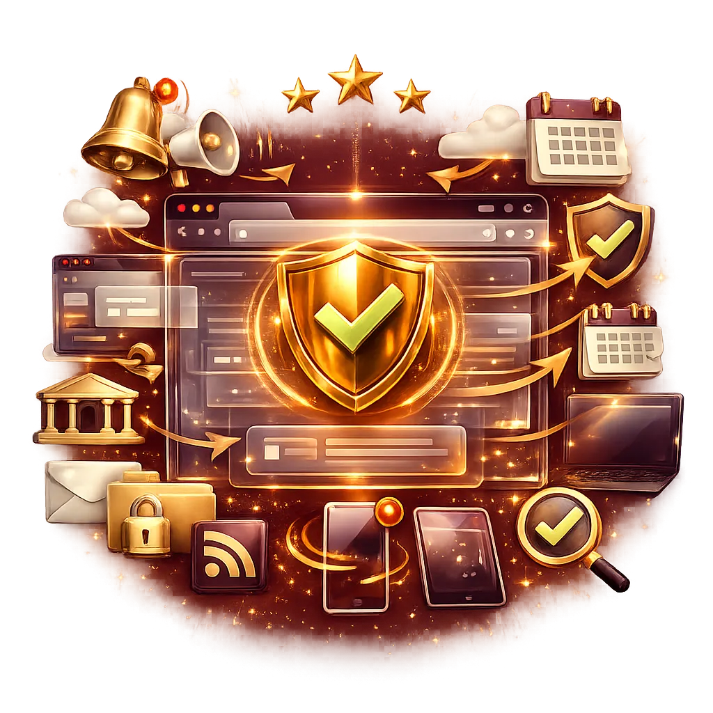 Mantente atento a los comunicados oficiales del programa