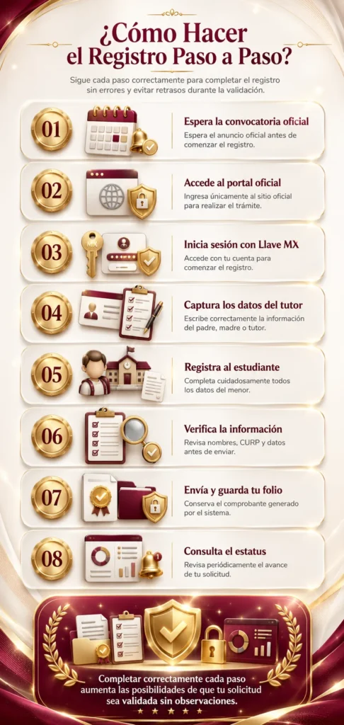 ¿Cómo Hacer el Registro Paso a Paso?