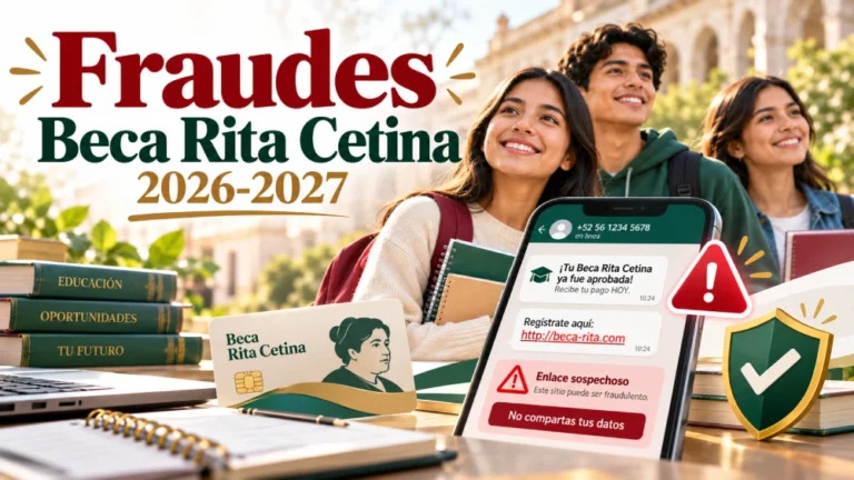 Fraudes Beca Rita Cetina 2026-2027